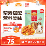 麦富迪 宠物狗狗零食 成犬幼犬训狗奖励鸡肉卷甘薯1200g