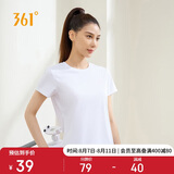 361°短袖女潮流t恤女士夏季新款速干衣运动跑步瑜伽服662424126H-1