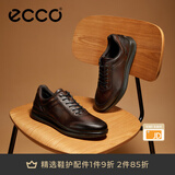爱步（ECCO）商务皮鞋 男士休闲皮鞋男鞋牛皮鞋子正装鞋 雅仕207124 可可棕20712401482 43