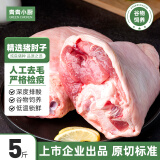 青青小厨 山东发货 猪肘净重5斤(约2-3个) 精修去毛猪蹄膀猪肘子 源头直发