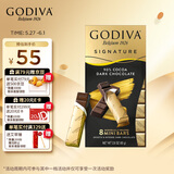 歌帝梵(GODIVA)醇享90%可可黑进口巧克力80g生日礼物糖果零食喜糖伴手礼
