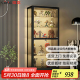 信京 手办展示柜乐高高达模型展示架泡泡玛特收纳陈列柜透明玻璃展柜