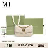 VANESSA HOGAN VH包包女包茵然软包2025夏季轻奢链条单肩斜挎包生日礼物送女友 白色-绿野仙踪礼盒