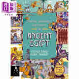 预售 趣味漫画故事集 古埃及神话 Myths Mummies and Magic in Ancient Egypt 英文原版 神话故事儿童读物 进口童书
