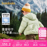巴拉巴拉童装男童羽绒服小童衣服儿童三防轻薄外套2023女童潮