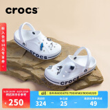 crocs卡骆驰贝雅卡骆班|205089 白/深蓝-126 36/37(220mm) 