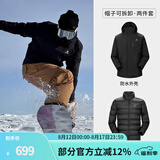 骆驼（CAMEL）三防冲锋衣户外登山服防风防水防污三合一运动外套 AD12263514Y,羽绒内胆幻影黑男女 XL