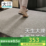 大江 羊毛入户门地垫 脚垫进户门防滑进门地垫75x110cm 格拉