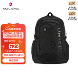 维氏（VICTORINOX）瑞士军刀16英寸商务电脑包防泼水双肩包户外背包31105201黑色