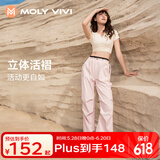 MOLY VIVI软壳冲锋运动裤女户外夏季工装防风防雨水运动徒步登山裤魔力薇薇