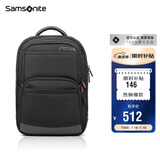 新秀丽（Samsonite）电脑包双肩包商务背包笔记本包休闲都市36B*09009黑色15英寸