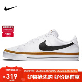耐克NIKE板鞋男经典缓震COURT LEGACY运动鞋DH3162-100白42