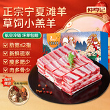 仲亨记宁夏滩羊肉生鲜羊排羊肋排 羔羊肉 可做手抓羊排 烧烤食材羊排 【散养乳羔羊】5斤排条