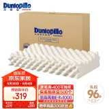邓禄普（Dunlopillo）ECO按摩波浪枕 斯里兰卡进口天然乳胶枕头  颗粒按摩 