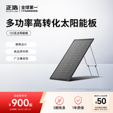 ECOFLOW【新一代单晶硅】正浩【125W双面模块化太阳能板】光伏发电板家用户外露营防水折叠