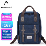 海德（HEAD）背包女大容量双肩包男15.6英寸笔记本电脑包旅行国家地理学生书包