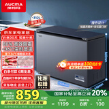 澳柯玛（AUCMA）312升家用减霜大容量商用冷藏柜冷冻柜超低温电子控温卧式冰箱 一级能效BC/BD-312DHX 以旧换新