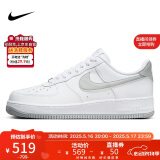 耐克NIKE情人节礼物 男空军一号 AIR FORCE 1运动鞋 FJ4146-100白灰41