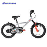 迪卡侬16寸儿童自行车单车男孩女孩童车避震脚踏车OVBK升级款-2430548