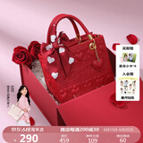 纽芝兰（NUCELLE）戴妃包包女款2025年最新手提包大容量单肩斜挎新娘结婚包生日礼物