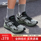 美津浓（MIZUNO）【RACER S】软底轻便运动跑步鞋男女同款缓震透气休闲慢跑鞋 13/绿野仙踪 41 (265mm)