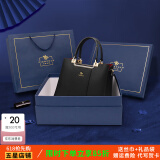 皮尔保罗真皮女包2025新款女士托特包大容量手提斜挎包包520情人节礼物 【礼盒包装】黑色1313