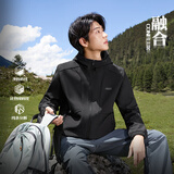 361°外套男秋冬季三防加绒保暖运动休闲夹克风衣652544605D-3