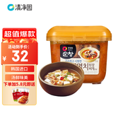 清净园韩国进口 蛤蜊银鱼生大酱450g 贝类&鳀鱼 韩式大酱汤豆腐汤调味酱