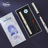 迪士尼（Disney）钢笔礼盒 书法笔练字钢笔小学生4-6年级签字笔文具套装 生日礼物送女生 冰雪E0306F