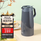 虎牌（TIGER）保温壶 304不锈钢时尚保温/保冷壶PWO-A20C-HD 深灰色 2L