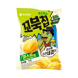 好丽友（ORION）玉米脆片甜玉米浓汤味龟壳形玉米片 韩国进口休闲零食70g