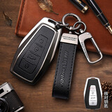 猛速吉利钥匙套星越L/S星瑞缤越帝豪博越l车远景x3/6缤瑞博瑞豪越壳扣 D款【经典黑色+经典黑色扣】