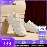 斯凯奇（Skechers）美拉熊女鞋夏季增高老爹鞋透气时尚熊猫鞋百搭休闲运动鞋149807
