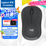 罗技（Logitech) M240 无线鼠标 蓝牙鼠标 办公鼠标 简约便携 灰色