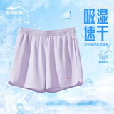 鸿星尔克短裤女夏季女裤运动时尚速干透气梭织短裤女户外运动裤三分裤子女