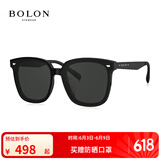 BOLON暴龙眼镜太阳镜防晒墨镜韩版经典方框开车遮阳镜男女适用BL3027 大码BL3037A13-深灰色