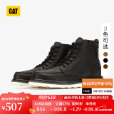 CAT卡特马丁靴工装鞋男鞋新复古回潮机车靴P7049/P712950/P712947 黑色P712947 41