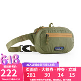 巴塔哥尼亚（Patagonia）巴塔 跑步防泼水户外腰包1L抗撕裂49447 BUGR-鹿角绿 均码