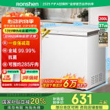 容声（Ronshen）200升减霜小冰柜家用 一级能效 冷藏冷冻转换母乳小冰箱顶开门冷柜BD/BC-200ZMSMB国家补贴