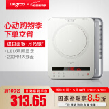 钛古（Taigroo）钛古电磁炉家用触控按键变频连续小火低音超薄电磁灶家电多功能火锅智能【国家补贴】 月光银裸机