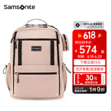 新秀丽（Samsonite）书包初高中生书包男女孩双肩包学生背包青春时尚大学生\NW4 新色上新-浅粉色*304