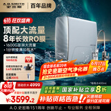 史密斯（A.O.SMITH）佳尼特净水器蓝鲸净饮机家用厨下式直饮净水机反渗透8年RO膜4升/分钟 1600GProCR4000AE1国家补贴 