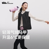 蕉下（beneunder）外套女气绒马甲保暖内搭可机洗运动户外CL000漫暮黑M