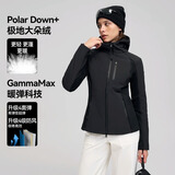 AN ODE TO安欧兔软壳羽绒冲锋衣银狐绒内胆防风防水防污三合一羽绒服两件套 曜石黑+黑银狐绒内胆 L （建议100-115斤）