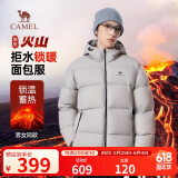 骆驼火山羽绒服男女款城市轻户外加厚防寒面包服冬季外套M34CR07674