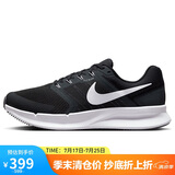 耐克NIKE跑步鞋男缓震透气RUN SWIFT 3运动鞋DR2695-002黑白43