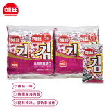 海牌菁品韩国进口番茄味海苔2g*12包儿童休闲香脆紫菜非油炸即食零食