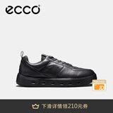 爱步（ECCO）板鞋男鞋 男士休闲鞋小白鞋拼色厚底牛皮明星同款 街头720 520814 黑色52081401001 41