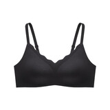 曼妮芬【芒果杯】女士无痕内衣智慧尺码无钢圈文胸020黑色