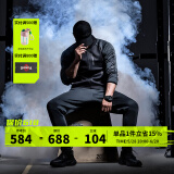 Monster Guardians运动裤男春秋束脚收腿修身户外跑步运动长裤篮球训练休闲卫裤 人气运动套装 L